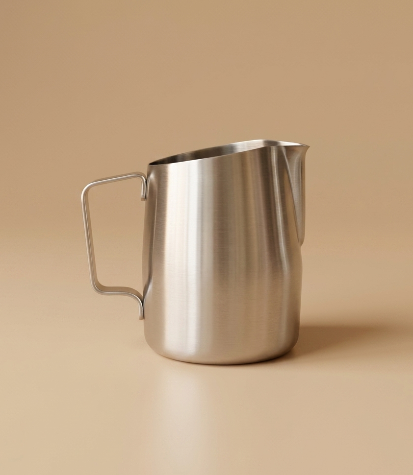 WPM 22OZ STAINLESS STEEL PITCHER (ROUND SPOUT)