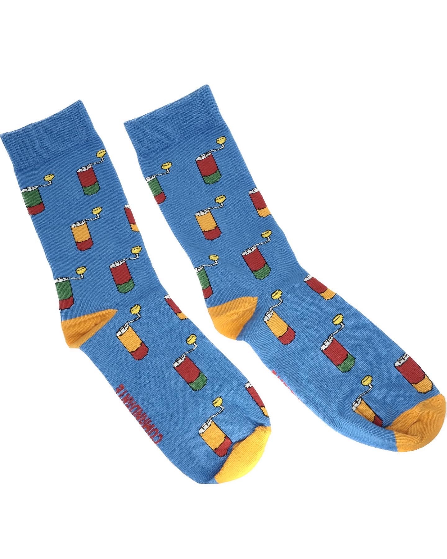 SOCKS: COMANDANTE C40 BLUE