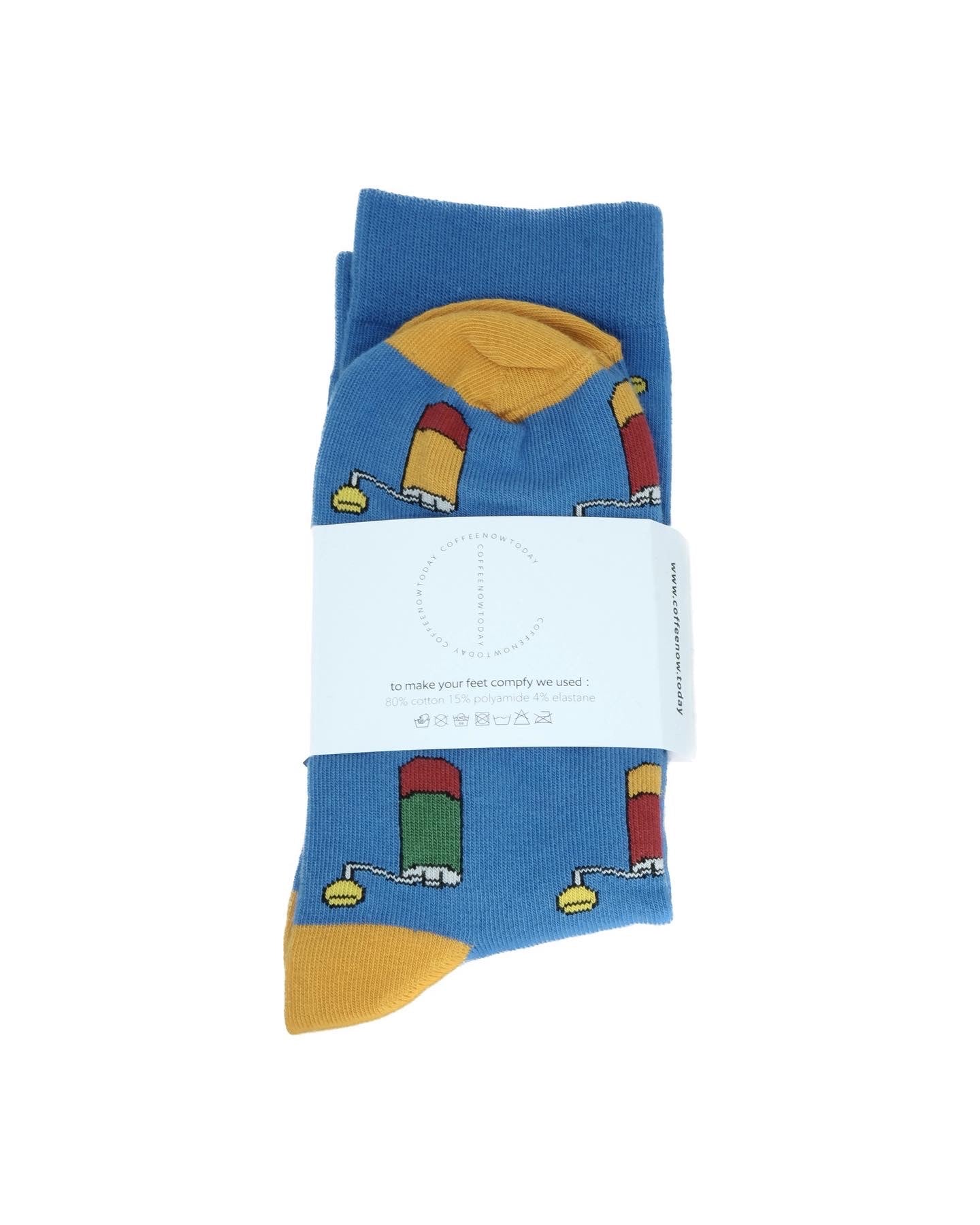 SOCKS: COMANDANTE C40 BLUE