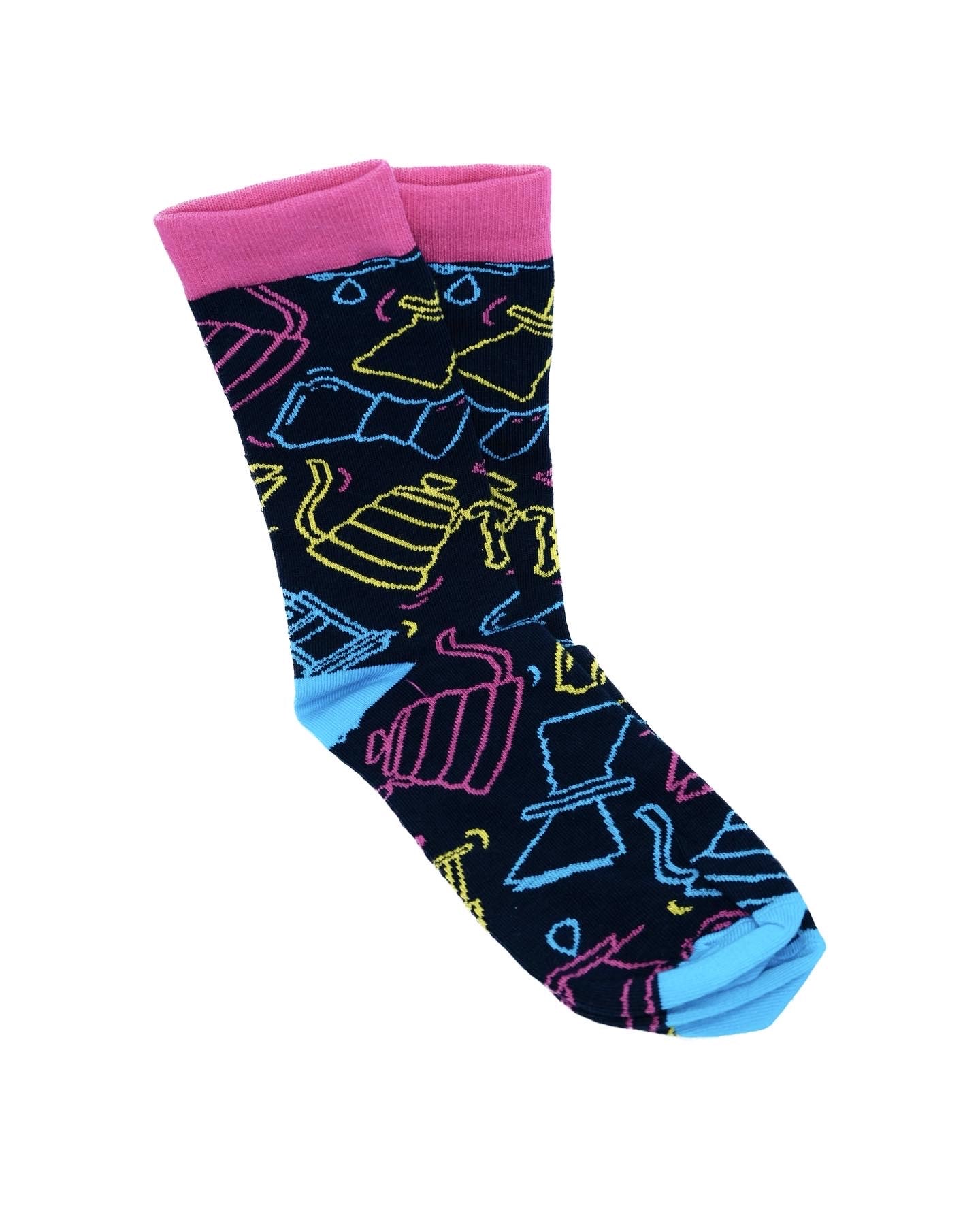 Neon Dance Socks black -  Canada