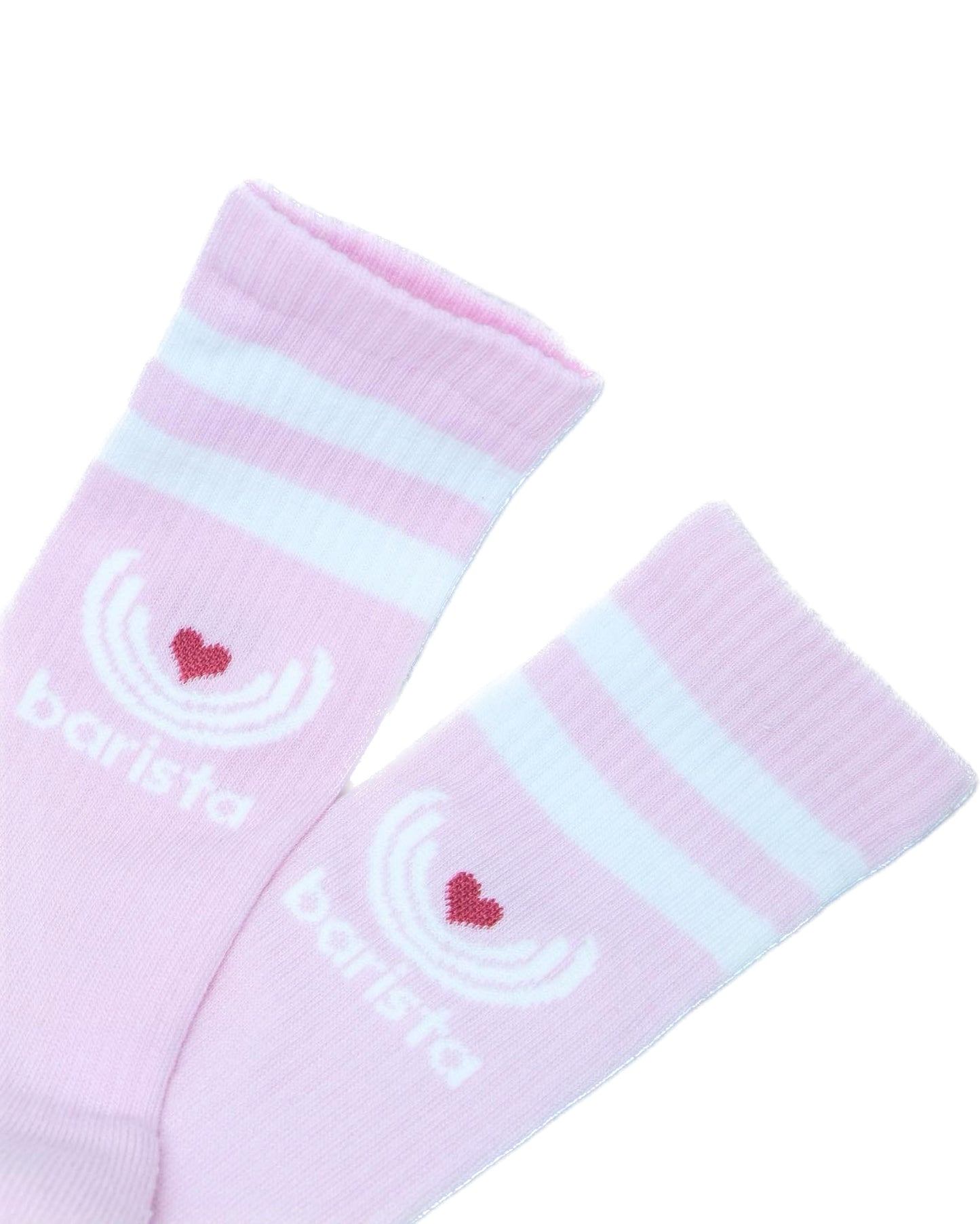 SOCKS: PINKY BARISTA