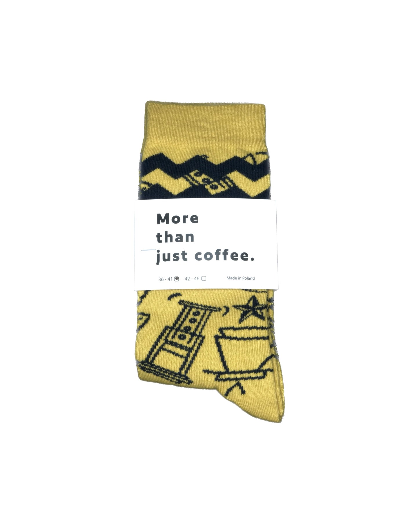SOCKS: YELLOW COFFEVER