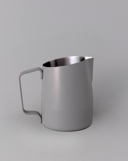 WPM 15OZ CINDER MATT GREY MILK PITCHER (ROUND SPOUT)