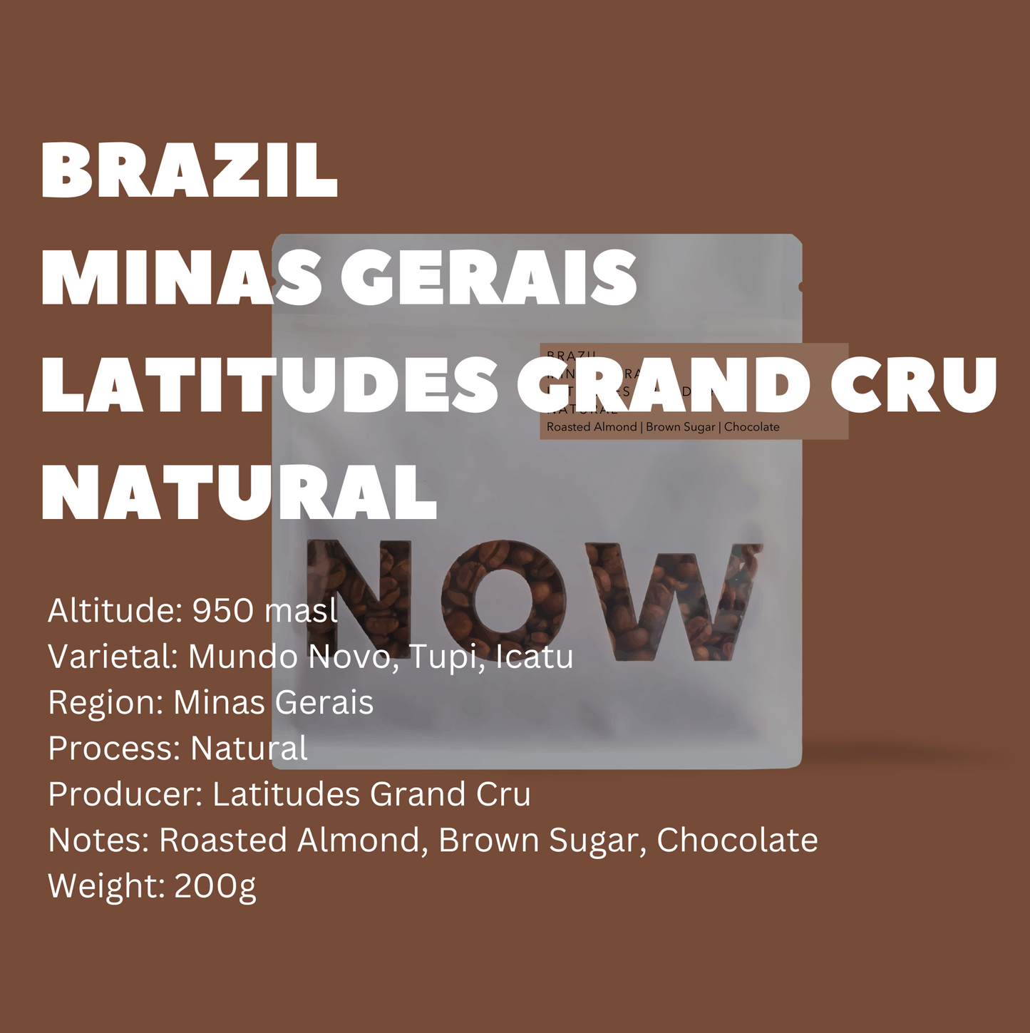 Brazil Minas Gerais Latitudes Grand Cru Natural