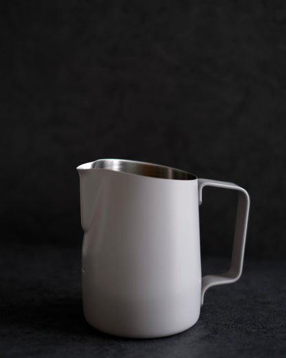 WPM 15OZ CINDER MATT GREY MILK PITCHER (ROUND SPOUT)