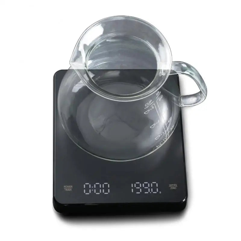 Built-in Battery Charging Electronic Scale Auto Timer Pour Over Espresso Smart Reckon By Time Kitchen Baking Scale 3kg 0.1g