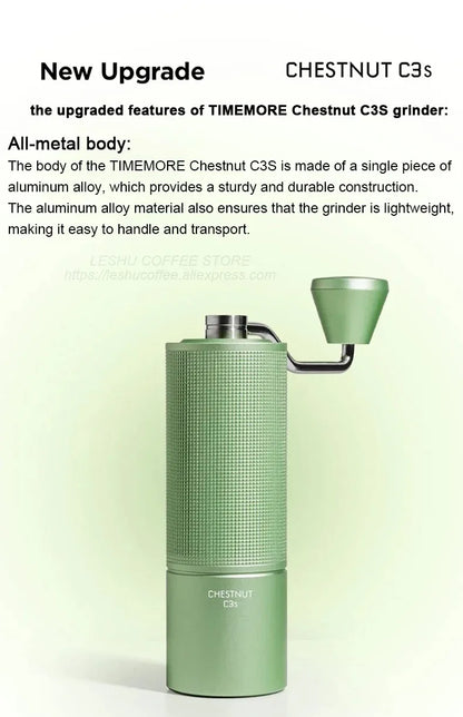 TIMEMORE Chestnut C3S / C3ESP Manual Coffee Grinde