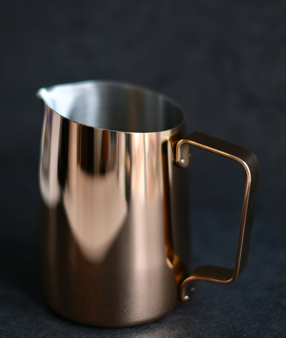 WPM 15OZ ROSE GOLD MILK PITCHER (SHARP SPOUT)
