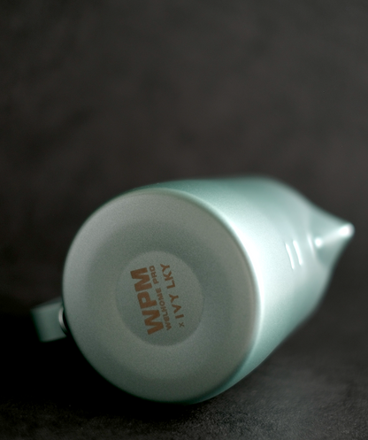 WPM 17OZ IVY LKY X WPM GREEN PITCHER (WIDE SHARP SPOUT)