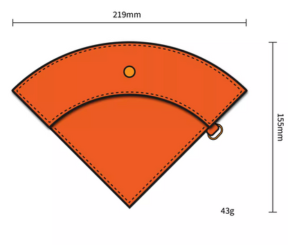 Coffee Filter Paper Sleeve [For Outdoor & Portable] Leather Case (Suitable for filter paper: Hario V01/ Hario V02/ CafeC/ Kalita 101/ Kalita 102/ Kalita 103)