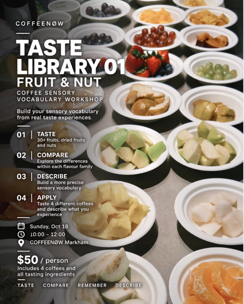 TASTE LIBRARY 01 — FRUIT & NUT