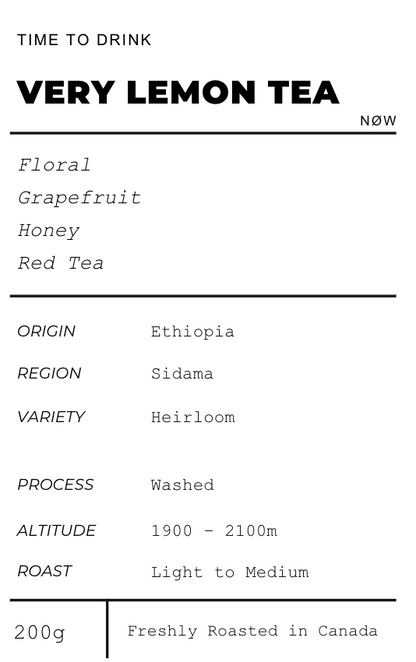 VLT - Ethiopia Sidama G1 Washed