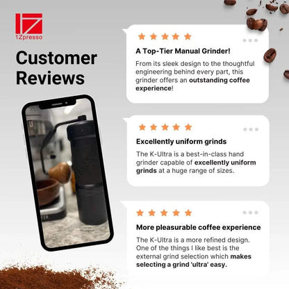 1Zpresso K-Ultra Manual Coffee Grinder