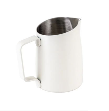 WPM 15OZ MATT WHITE MILK PITCHER (ROUND SPOUT)